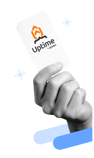 Uptime by Aiven ticket
